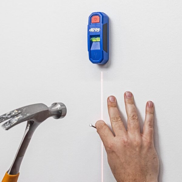 Kreg KMM1000LZ - Kreg Magnetic Stud Finder with Laser-Mark - Stud Finder & Wall Scanner - Magnetic Stud Finder Tool - with Precise Stud Magnet 6 81OLolA+j3L. AC SL1500