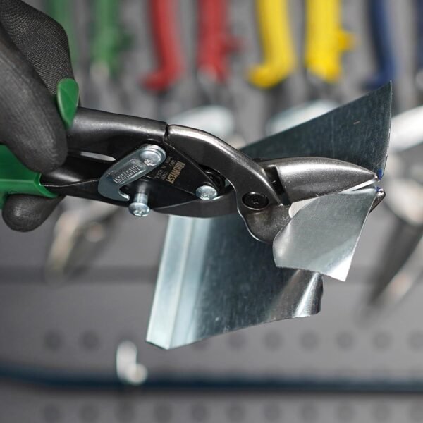 MIDWEST Aviation Snip Set - Left and Right Cut Offset Tinner Shears, Made in the USA - MWT-6510C 6 81RELll1zIL. AC SL1500