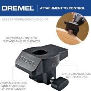 Dremel 4300-5/40 High Performance Rotary Tool Kit with LED Light- 5 Attachments & 40 Accessories - Ideal for Grinding, Cutting, Wood Carving, Sanding, and Engraving - Image 12
