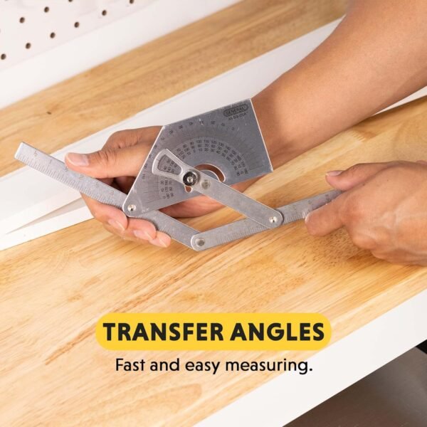 General Tools Protractor and Angle Finder #39, Stainless Steel, Outside, Inside, Sloped Angles, 0° to 180° 6 81TnDO7fsvL. AC SL1500