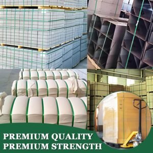 Banding Strapping Kit, Pallet Strapping Kit, Packaging Banding Tool with 5/8" Width, 1000' Length Polyester Strapping Coil Roll and Dispenser Box – Heavy Duty Certified 1200 lbs Break - Image 8