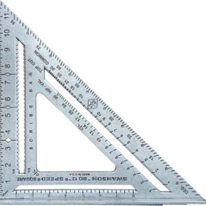 Swanson Tool Co S0107 "Big 12" 12-Inch Speed Square Layout Tool with Blue Book - Image 3