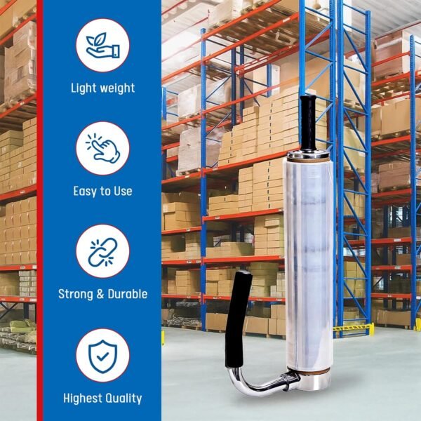 Stretch Wrap Dispenser for Pallet Packing, Adjustable 12-20 Inch Shrink Film Dispenser Holder,Heavy-Duty Packing Tool for Industrial Use 6 81YzgNhUIrL. AC SL1500