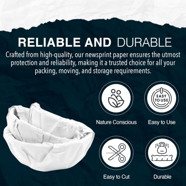 White Bulk Packing Paper Sheets for Moving | 640 sheets | 27" x 17" | 20 lb | Twin Pack | | Newsprint Wrapping Paper Sheets - Must Have in Your Moving Supplies, Packing Materials, Moving Paper Wrap 10 81bJOIPuUfL. AC SL1500