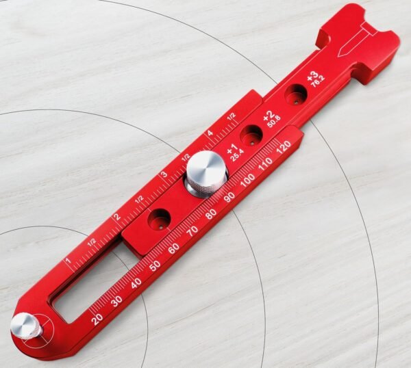Woodworking Compass Scriber, Portable Aluminum Alloy Woodworking Compass Tool, Adjustable Metric/Inch Arc Drawing Ruler Circle Drawing Ruler Marking Gauge Circle Marking Tool (mini) 2 81iM101wlpL. SL1500