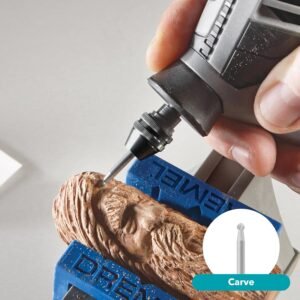 Dremel 4300-5/40 High Performance Rotary Tool Kit with LED Light- 5 Attachments & 40 Accessories - Ideal for Grinding, Cutting, Wood Carving, Sanding, and Engraving - Image 8