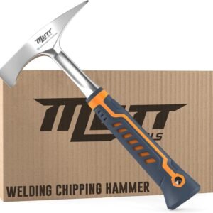 Mutt Tools 14oz Head Weight Welding Chipping Hammer - Professional Slag Hammer for Welders - Forged Steel Impact Tool for Metal Work - Welding Hammer 9 Mutt Tools 14oz Head Weight Welding Chipping Hammer - Professional Slag Hammer for Welders - Forged Steel Impact Tool for Metal Work - Welding Hammer - Image 2