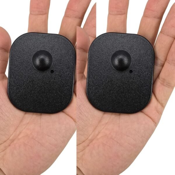 RF 8.2Mhz Large Black Clothing Security Tags (100PCS with Pins) ABS Retail Anti-Theft Alarm Tags, Checkpoint Compatible Shop Security Equipment 2 81m4NZP85LL. AC SL1500