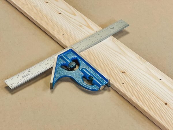 PEC Tools 2-Piece Combination Square Set - 4R 6” Machinist Blade Cast Steel Head, Reversible Locking Bolt, Scribe, for Metalworking, Carpentry and Multiple Applications, Made in USA 6 81ovgKhCLZL. SL1500