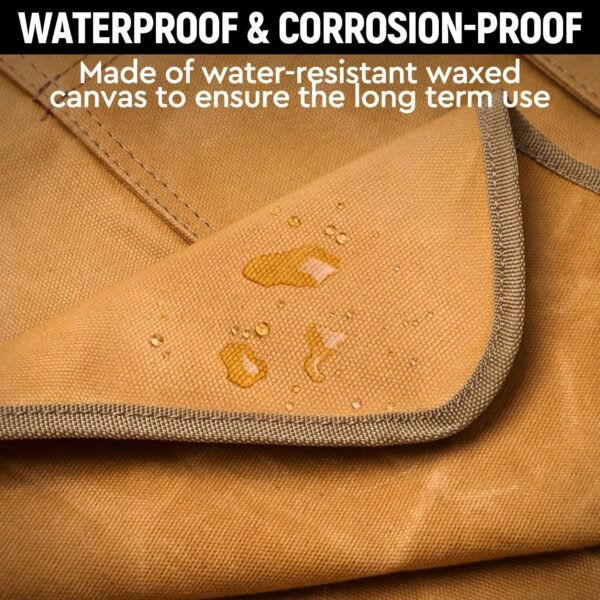 Woodworking Apron for Men, Shop Apron 20 oz Canvas Work Apron with 9 Tool Pockets, Heavy Duty Wood Working Workshop Bib Apron for Carpenter Woodworker Blacksmith, Men Gift, Adjustable to S- 3XL, Khaki 4 81pJT3yuPjL. AC SL1500