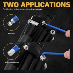 ELEAD Jumbo Hex Key Allen Wrench Set | 13-Piece Metric 2-19mm | Long Ball End Durable S2 | Automotive | Mechanic | Furniture | Professional Grade Tools - Image 6
