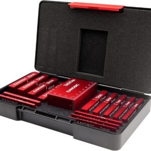 Metric Setup Blocks Height Gauge Set, 15pcs Precision Aluminum Setup Bars Guage Block Set for Router and Table Saw Accessories Woodworking Set Up, Bars Include Laser Engraved Size Markings - Image 6