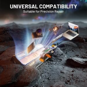 EZARC Electric Screwdriver Set, 181 in 1 Cordless Screwdriver, 3 Torque Settings with 160 Magnetic Precision Bits, Power Screwdriver Repair Tool Kit for Phone Laptop Camera Watch Computer 18 EZARC Electric Screwdriver Set, 181 in 1 Cordless Screwdriver, 3 Torque Settings with 160 Magnetic Precision Bits, Power Screwdriver Repair Tool Kit for Phone Laptop Camera Watch Computer - Image 8