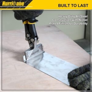 HURRICANE 3inch Sheet Metal Hand Seamer, Heavy Duty Bender for Metal Flattening, Precision Duckbill Pliers and Sheet Metal Tongs, Ideal for HVAC Projects, Ergonomic Straight Flat Smooth Jaw 14 HURRICANE 3inch Sheet Metal Hand Seamer, Heavy Duty Bender for Metal Flattening, Precision Duckbill Pliers and Sheet Metal Tongs, Ideal for HVAC Projects, Ergonomic Straight Flat Smooth Jaw - Image 7