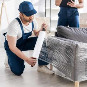 JARLINK Stretch Film, 15 Inch x 1000 Feet Shrink Wrap for Pallet Wrap, Industrial Strength Stretch Wrap with Handles, Moving Wrapping Plastic Roll, 60 Gauge, 2 Pack, Clear 18 JARLINK Stretch Film, 15 Inch x 1000 Feet Shrink Wrap for Pallet Wrap, Industrial Strength Stretch Wrap with Handles, Moving Wrapping Plastic Roll, 60 Gauge, 2 Pack, Clear - Image 8