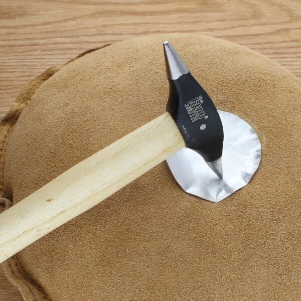 The Beadsmith Micro Embossing Hammer - 9 inches wooden handle, 65mm two-sided steel head with 1.5 & 2.5mm faces - Repousse Tool Used to Add Texture and Dimension to Metalwork 8 913zNjcqL2S. AC SL1500