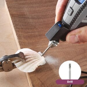 Dremel 4300-5/40 High Performance Rotary Tool Kit with LED Light- 5 Attachments & 40 Accessories - Ideal for Grinding, Cutting, Wood Carving, Sanding, and Engraving - Image 6