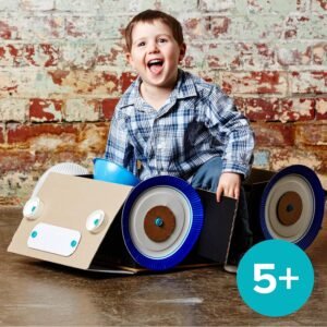 Makedo Explore | Upcycled Cardboard Construction Toolkit in Small Toolbox (50 Pieces) | STEM + STEAM Educational Toys for at Home Play + Classroom Learning | Reusable Tools for Boys and Girls Age 5+ 17 Makedo Explore | Upcycled Cardboard Construction Toolkit in Small Toolbox (50 Pieces) | STEM + STEAM Educational Toys for at Home Play + Classroom Learning | Reusable Tools for Boys and Girls Age 5+ - Image 8