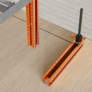 Imbot Magnetic 4-Sided Laser Scale Scribing Tool-Leveling Ruler with Magnetic Base-Multi-Purpose Woodworking Marking Tool for DIY, Woodworking, Carpentry, Furniture Making and Construction - Image 9