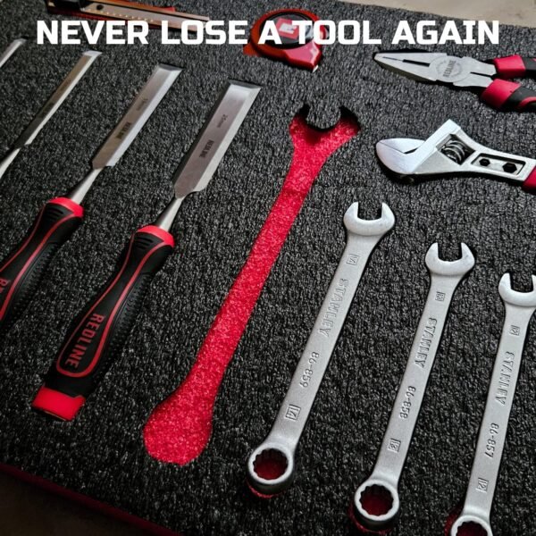 ONREVA Tool Box Foam, 3Pack 22x18x2 inch, Foam Inserts for Cases, Polyethylene Storage Sheets for Toolbox Hard Case, Tool Shadow Insert, Kaizen Organizer Sheet 9 1762866034 817QteBzY5L. AC SL1500