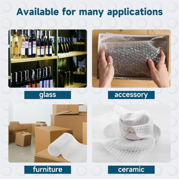 6 Pack Bubble Cushioning Wrap 12 inch x 36 Feet - Large Plastic Packing Roll for Moving Boxes & Shipping Supplies - Moving Supplies, Perforated Every 12 Inch 4 1763731275 71QcHjW6pCL. AC SL1500