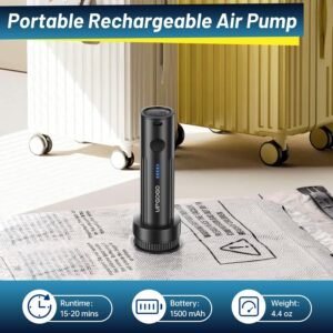 Combo 20 Pack Travel Vacuum Bags for Luggage with Portable Electric Pump,Vacuum Seal Bags for Clothing,Packing Cubes Compression,Cruise Ship and Travel Essentials 11 Combo 20 Pack Travel Vacuum Bags for Luggage with Portable Electric Pump,Vacuum Seal Bags for Clothing,Packing Cubes Compression,Cruise Ship and Travel Essentials - Image 4