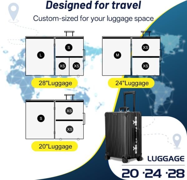 Combo 20 Pack Travel Vacuum Bags for Luggage with Portable Electric Pump,Vacuum Seal Bags for Clothing,Packing Cubes Compression,Cruise Ship and Travel Essentials 7 1764423495 71OEUNohLNL. AC SL1500