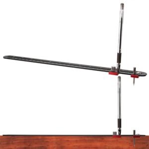 300mm Woodworking Compass Tool, Large Compass Woodworking Scribing Circle, Carpenter Compass Ruler Marking Gauge Circle Marking Tool for Engineer Carpenter (Black) 15 300mm Woodworking Compass Tool, Large Compass Woodworking Scribing Circle, Carpenter Compass Ruler Marking Gauge Circle Marking Tool for Engineer Carpenter (Black) - Image 7