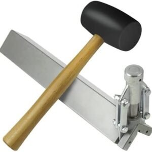 Kraft Tool DC810 1-1/4" Bead Clinch-On Tool and Black Rubber Mallet Kit 6 Kraft Tool DC810 1-1/4" Bead Clinch-On Tool and Black Rubber Mallet Kit - Image 2