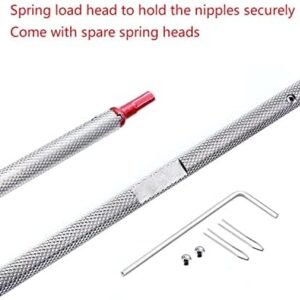 Spoke Nipple Insertion Driver Tool for Spoke Lacing and Wheel Building - Image 3