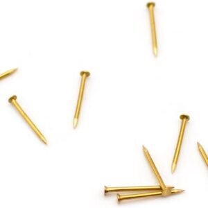 iDili Ship Model Making Brass Nails - 0.7mm x 10mm Fine Pointed Pins for Wooden Model Boats, Ships, Hull Planking (1000 PCS) - Brass Craft Nails for Model Building - Image 5