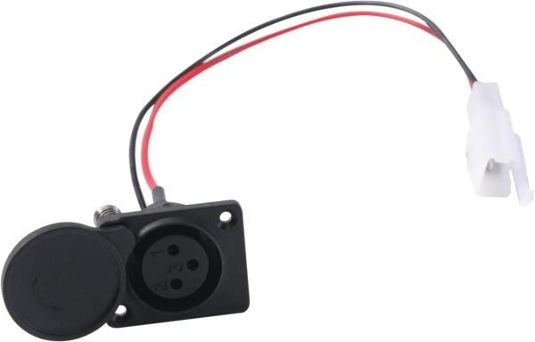 KAMIER XLR Charger Port for Razor MX650 MX500 SX500 Mcgrath Dirt Rocket Bike EcoSmart Metro Kids Electric Scooter E-Scooter E-Bike Off Road Motocross Parts 3 Pin 2 Wires 8 513nh6AegvL. AC SL1500