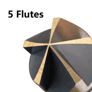 Cobalt Countersink Drill Bits Set(5PCS), M35 HSSCO 82 Degree 5 Flutes,1/4 Inch Quick Change Hex Shank for Stainless Steel, Metal, Wood, Carbon Steel 1/4'' 3/8'' 1/2'' 5/8'' 3/4'' - Image 4