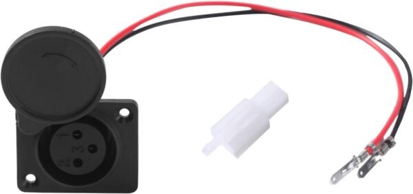 KAMIER XLR Charger Port for Razor MX650 MX500 SX500 Mcgrath Dirt Rocket Bike EcoSmart Metro Kids Electric Scooter E-Scooter E-Bike Off Road Motocross Parts 3 Pin 2 Wires 7 51FwTx94kaL. AC SL1500