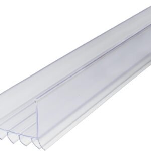 M-D Building Products Vinyl Cinch U-Shape Door Bottom Seal, Slide-On Weatherstripping Draft Stopper, Easy to Install, Fits 36” x 1-3/4” Doors, Fills 3/8”- 3/4” Gaps, 43338, Clear - Image 2