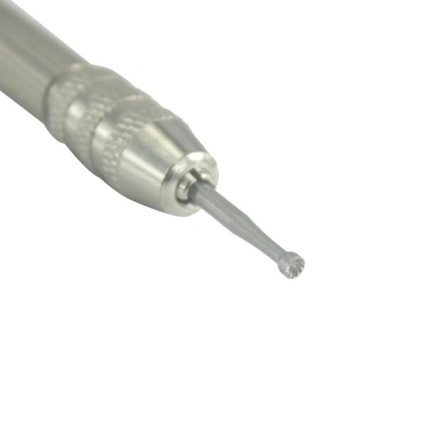 Luo ke 4 Pcs Round Cup Burr, 3/32'' Shank Wire Rounder Bits with Hand Drill Wire Twisting Tools(Burr Size: 1mm/1.4mm/1.8mm/2.3mm) 6 51t9P56LkoL. SL1500