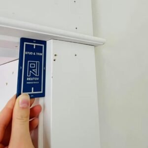 Stud and Trim, stud finder, 1/4" and 1/2" trim reveal gauge, 1/8" door gap reveal gauge, no batteries required. - Image 4