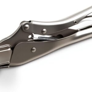 Locking Pliers Adjustable Wear Resistant Flat Head Vise Locking Grip Pliers Multifunction Welding Clamps Hand Tools (8 inch) - Image 3