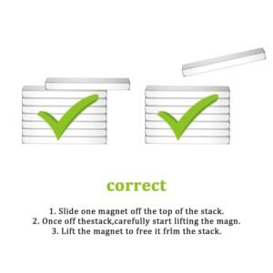 20Pcs Small Strong Neodymium Magnet Bar，Rectangular Rare Earth Magnets Heavy Duty，Extra Strong Square Magnets for Refrigerator Crafts Industrial Tool Storage (30x10x3mm) - Image 7