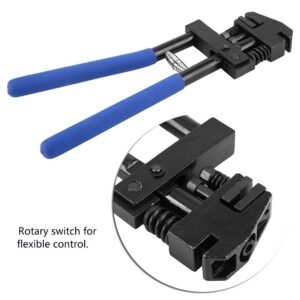 Hole Punch Plier, 5mm Edge Setter Hand Joggler Panel Flanging Plier Hole Punch Sheet Metal Repair Welding - Image 10