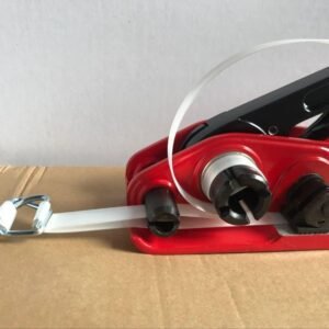 Composite Cord Strapping Kit Packing Tool Set, 1/2-3/4 inch Cord Tensioner Strapping Tensioner, 50pcs 3/4" Metal Wire Buckles, 3/4 inch x 328 feet Composite Cord Roll, Pallet Banding Kit Set - Image 3