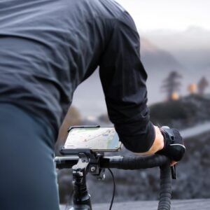 Lamicall Motorcycle Bike Phone Mount - [No Block Camera] [1s Lock] Bike Cell Phone Holder Clamp, Bicycle Scooter Handlebar Clip, for iPhone 17 16 15 14 Pro Max, Galaxy S25 S24 Ultra, 4.7-7" Phones - Image 8