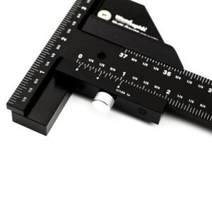 Scriber Gauge 37 Inch – Extra Long Measuring and Marking Ruler, Layout and Joinery Gauge, CNC Aluminum Square Tool for Woodworking, Carpentry, Framing, DIY Projects (New Version) 11 Scriber Gauge 37 Inch – Extra Long Measuring and Marking Ruler, Layout and Joinery Gauge, CNC Aluminum Square Tool for Woodworking, Carpentry, Framing, DIY Projects (New Version) - Image 3