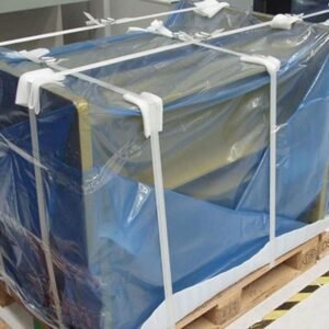 Composite Cord Strapping Kit Packing Tool Set, 1/2-3/4 inch Cord Tensioner Strapping Tensioner, 50pcs 3/4" Metal Wire Buckles, 3/4 inch x 328 feet Composite Cord Roll, Pallet Banding Kit Set - Image 6