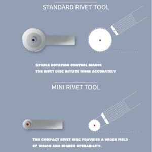 3 Set Model Rivet Maker Tool with Handle for Model Hobby Craft Building Accessories Tool(Set S123) 12 3 Set Model Rivet Maker Tool with Handle for Model Hobby Craft Building Accessories Tool(Set S123) - Image 5