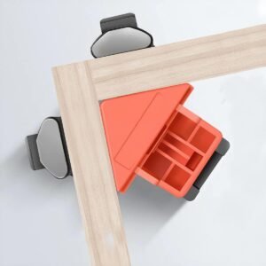 90 Degree Corner Clamps,Wood Working Tools, 4PCS Right Angle Clamps, Clip Clamp Tool for Woodworking Corner Clip Fixer Corner,Woodworking Gifts for Men - Image 6