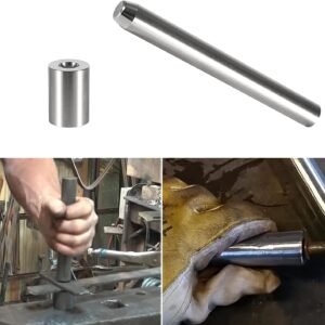 Blacksmith Tools Blacksmithing Forging Tools Blacksmith Rivet Doming Tools Heading & Bottom for Making Rivet Doming Fits Factory Sized 1/4" Shaft and 1/2" Head 17 Blacksmith Tools Blacksmithing Forging Tools Blacksmith Rivet Doming Tools Heading & Bottom for Making Rivet Doming Fits Factory Sized 1/4" Shaft and 1/2" Head - Image 8