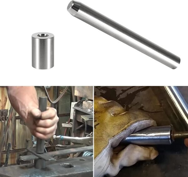 Blacksmith Tools Blacksmithing Forging Tools Blacksmith Rivet Doming Tools Heading & Bottom for Making Rivet Doming Fits Factory Sized 1/4" Shaft and 1/2" Head 8 61R7BB2xrvL. AC SL1500