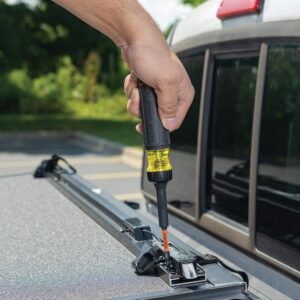 Klein Tools 32313HD 13-in-1 Multi-bit Ratcheting Screwdriver, Double-Ended Impact Bit Set, 12 Impact Driver Bits and 1/4-Inch Nut Driver - Image 12