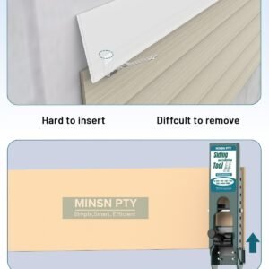 Upgraded Siding Installation Tools for 5/16-Inch, 3/8-Inch, 7/16-Inch Fiber Cement Lap Siding - Gauge With Adjustable Reveals, Polycarbonate Body, 2 Packs - Image 5